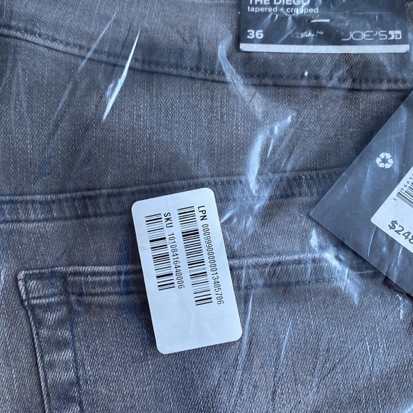 NWT JOE’S Jeans men's The Diego Tapered + Cropped Jeans - Sabin - Size 36 - Picture 11 of 12